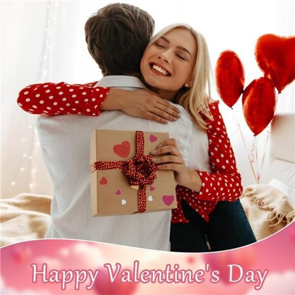 864 Pcs Valentines Stickers Foam Heart Stickers Self Adhesive Glitter Heart Shap - Picture 7 of 8